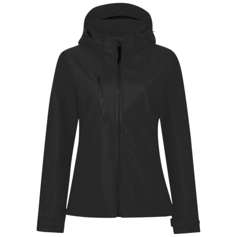 Women's venturer 3-layer hooded softshell jacket Thumbnail