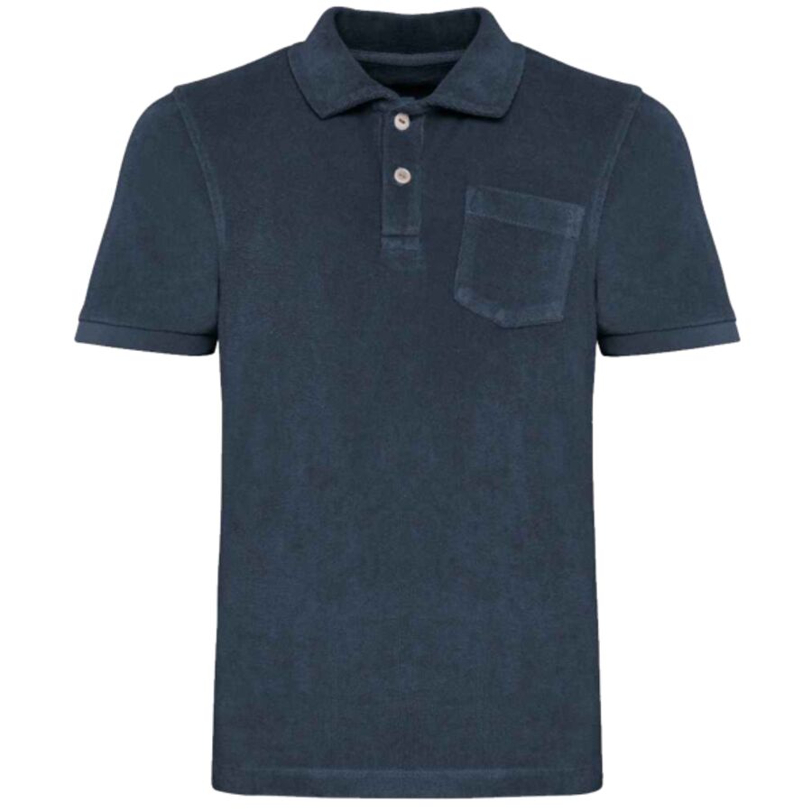 Native Spirit Kids Terry Towel Polo Shirt Thumbnail