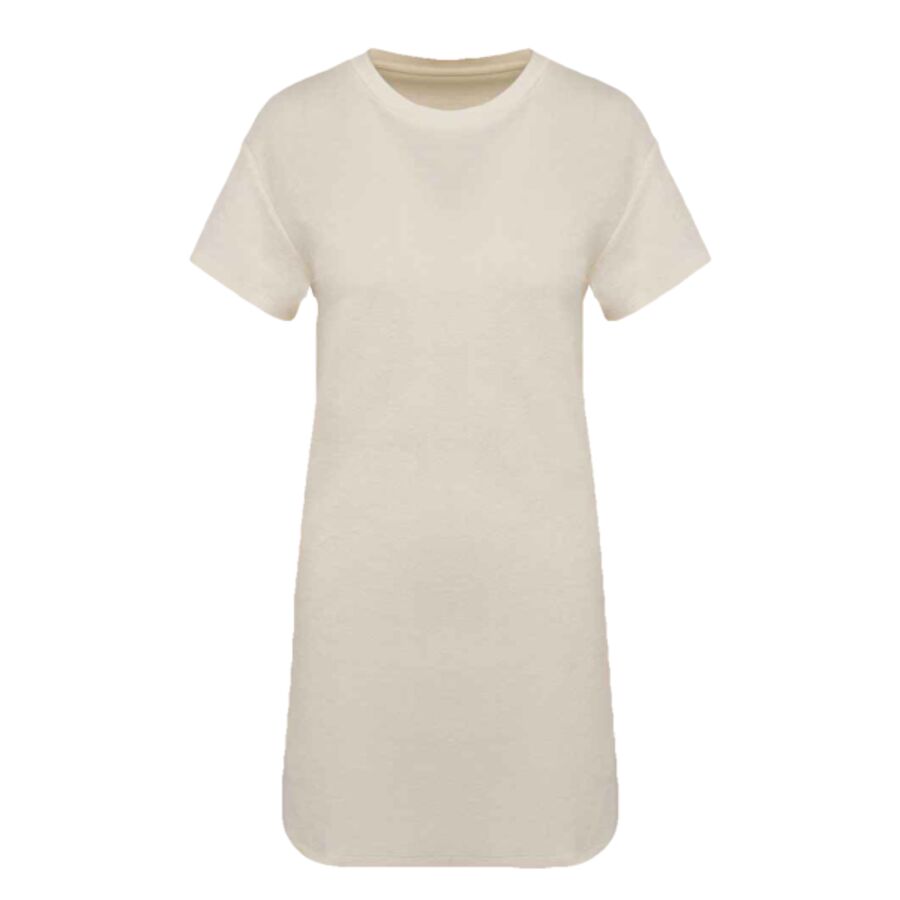 Native Spirit Ladies Terry Towel Dropped Shoulder T-Shirt Dress Thumbnail