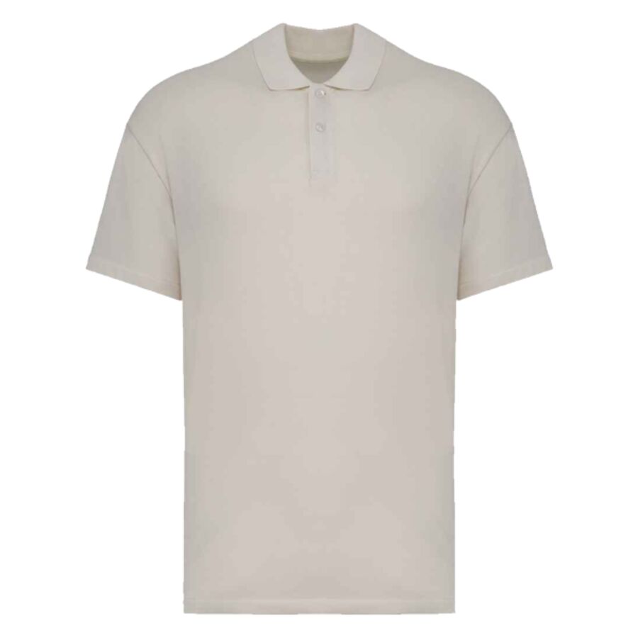 Native Spirit Drop Shoulder Piqué Polo Shirt Thumbnail