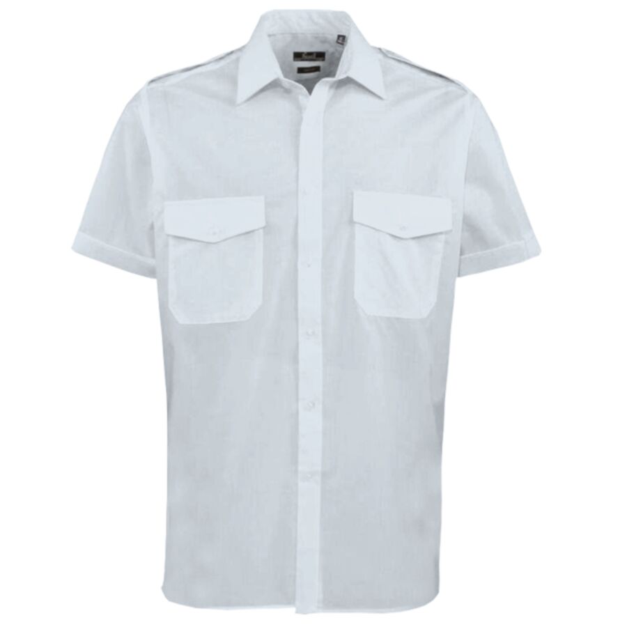 Short sleeve pilot shirt Thumbnail