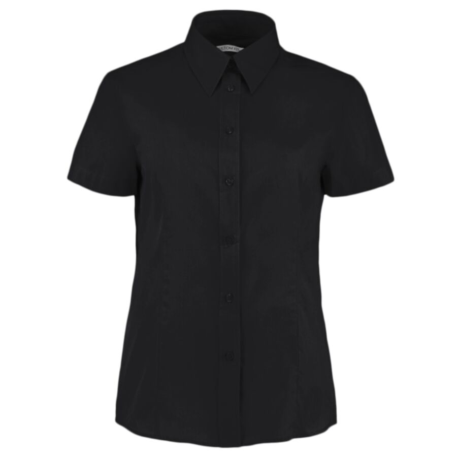 Women's workforce blouse short-sleeved (classic fit) Thumbnail