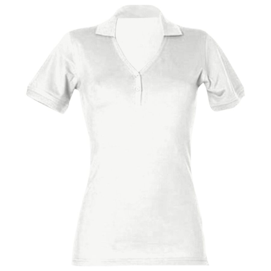 Sophia v-neck polo (regular fit) Thumbnail