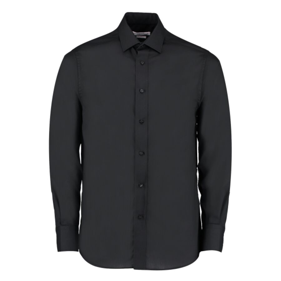 Tailored business shirt long-sleeved (tailored fit) Thumbnail