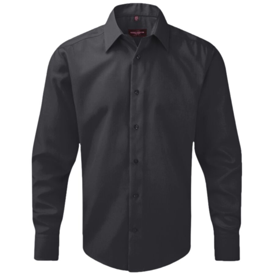 Long sleeve tailored ultimate non-iron shirt Thumbnail