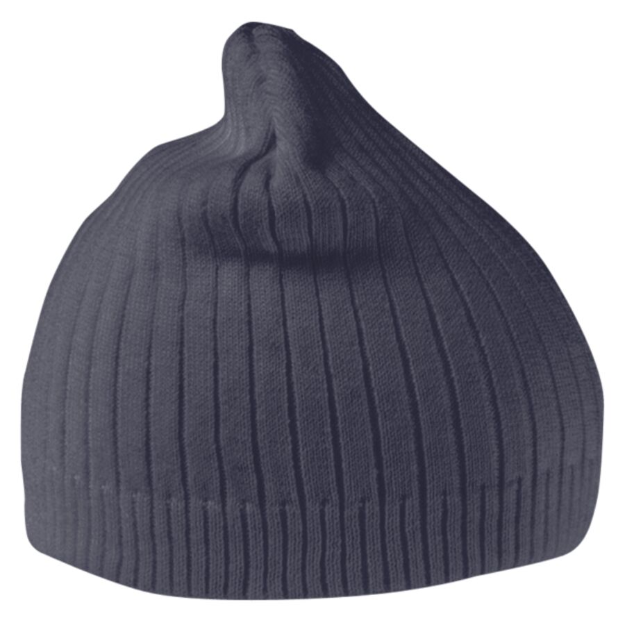 Cotton knitted beanie hat Thumbnail