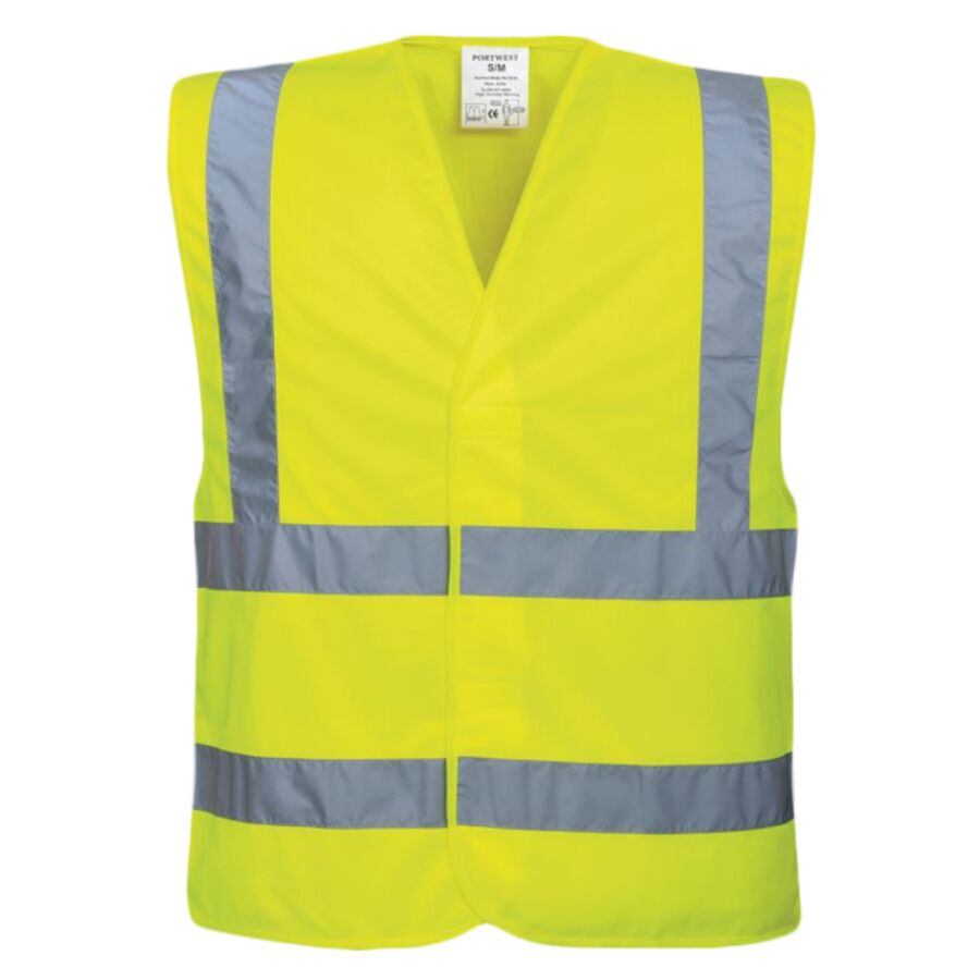 Hi-vis two-band-and-brace vest (C470) Thumbnail