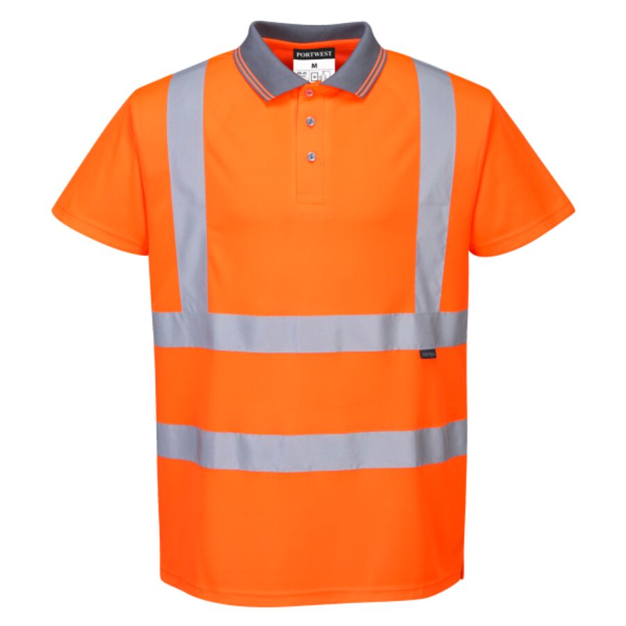 Hi-vis short sleeved polo (S477/RT22) Thumbnail