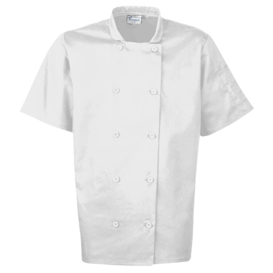 Short sleeve chef’s jacket Thumbnail