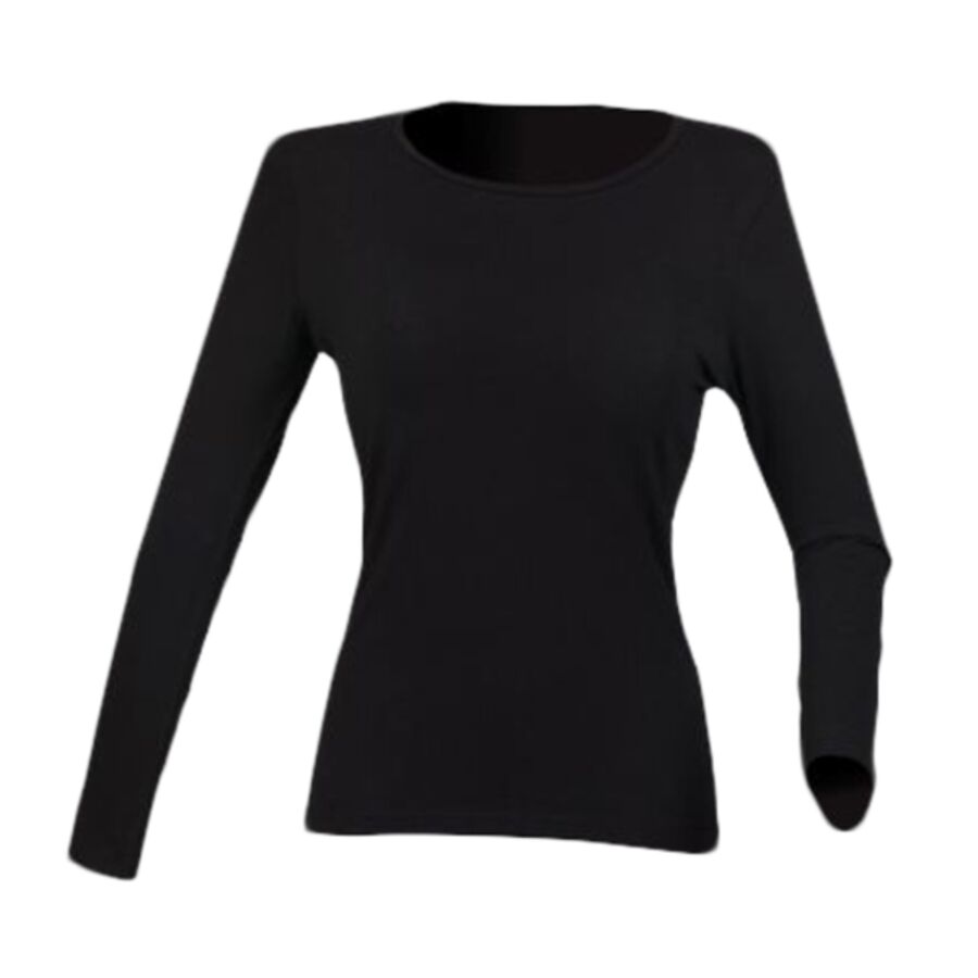 Women's feel good long sleeved stretch t-shirt Thumbnail