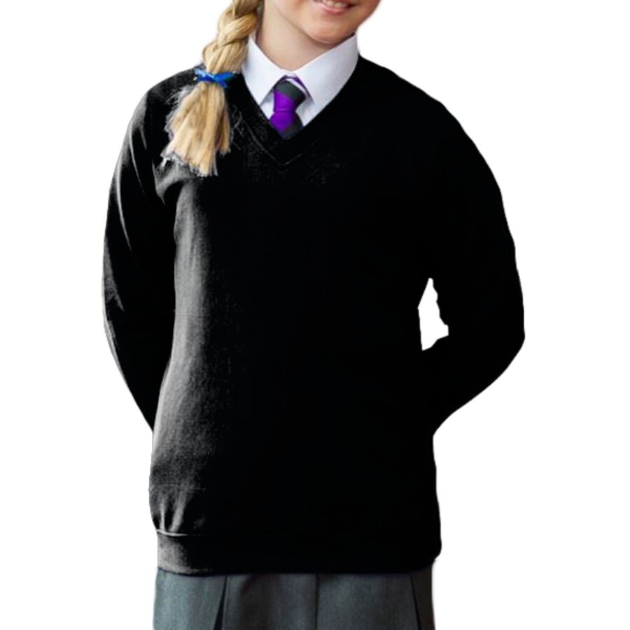 Senior Academy v-neck sweatshirt Thumbnail