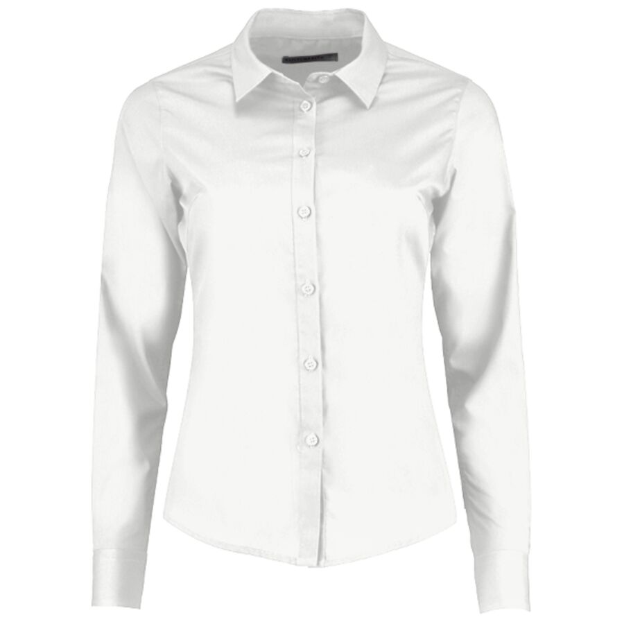 Women's poplin shirt long sleeve Thumbnail