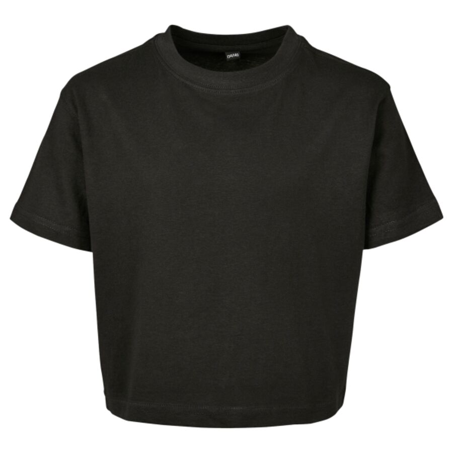 Girls cropped Jersey tee Thumbnail