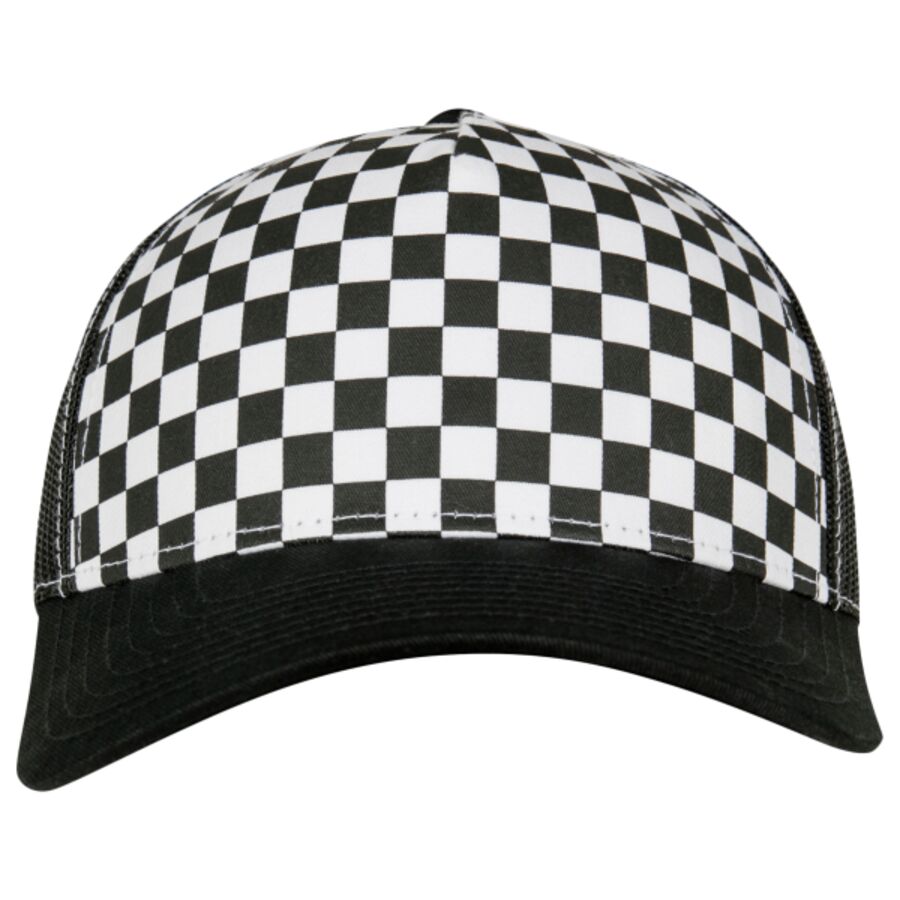 Checkerboard retro trucker (6506CB) Thumbnail