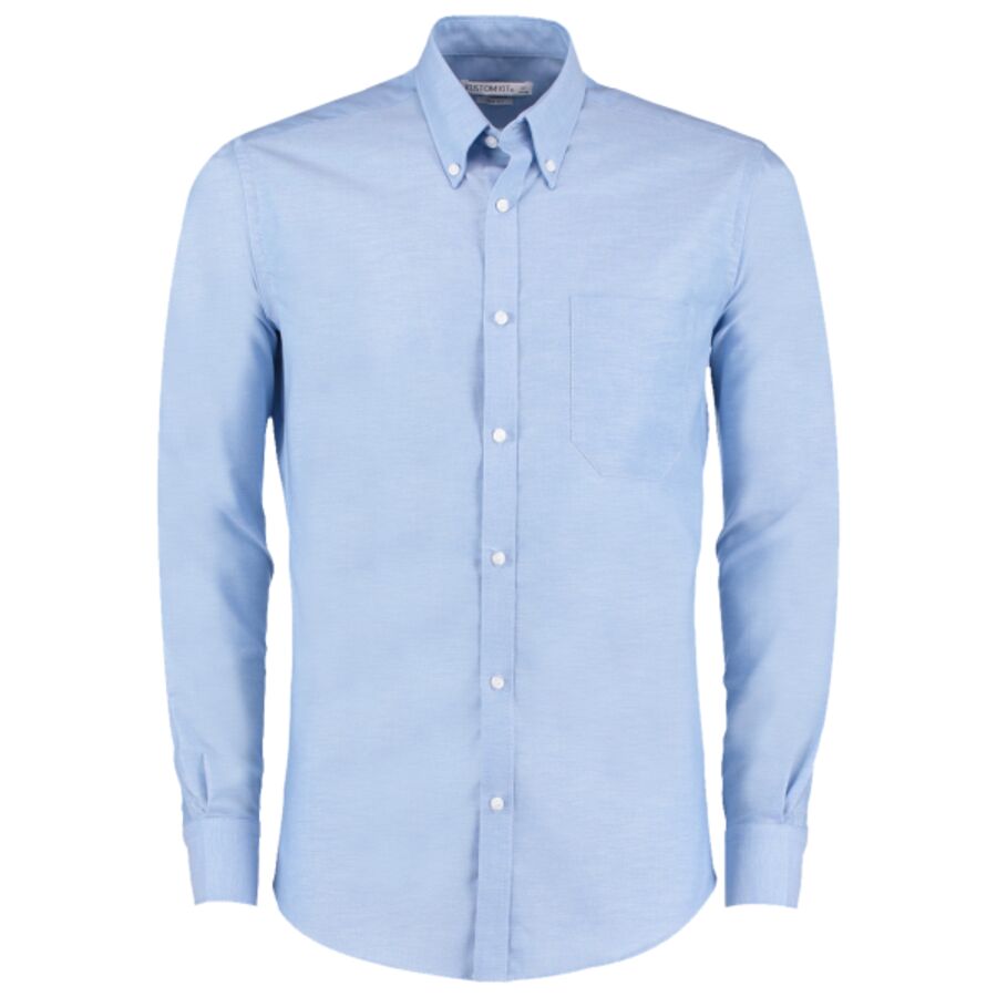 Stretch Oxford shirt long-sleeved (slim fit) Thumbnail