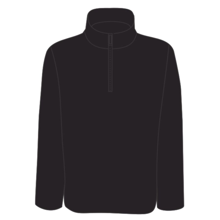 Henbury Zip Neck Micro Fleece Thumbnail