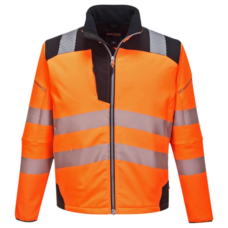 PW3 Hi-vis softshell jacket (T402) Thumbnail