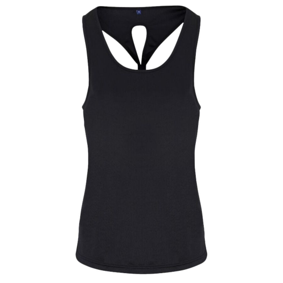 Women's TriDri® yoga knot vest Thumbnail