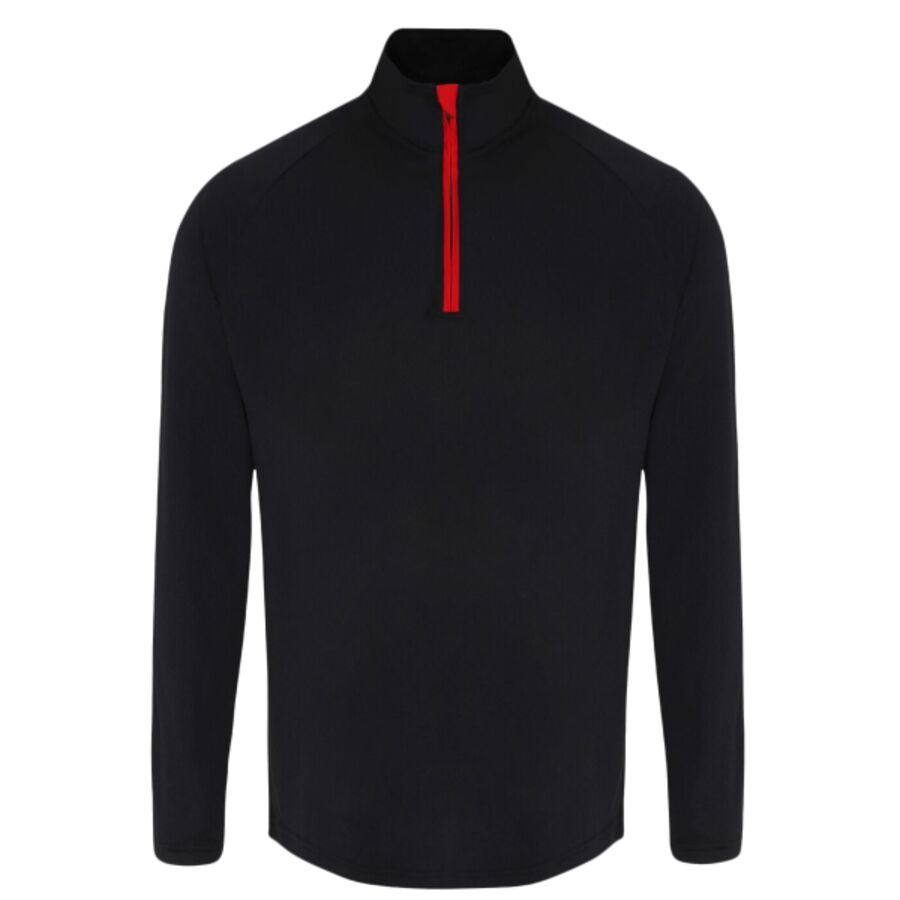 TriDri® long sleeve performance ¼ zip Thumbnail