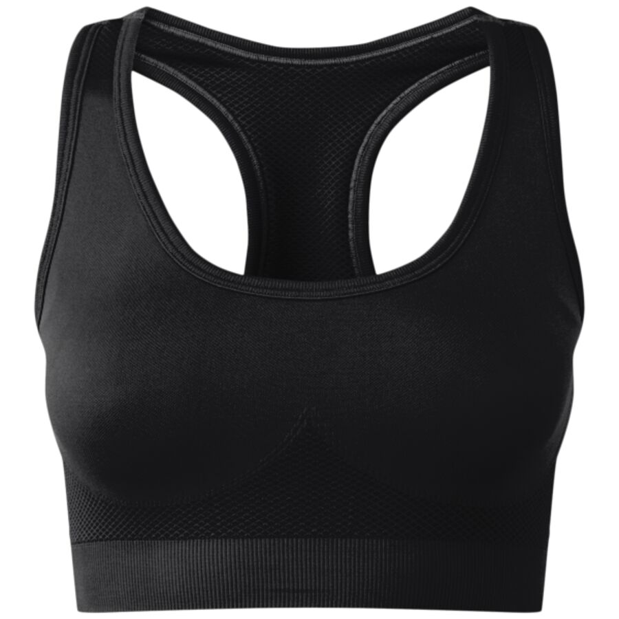 TriDri® seamless '3D fit' multi-sport sculpt solid colour bra Thumbnail