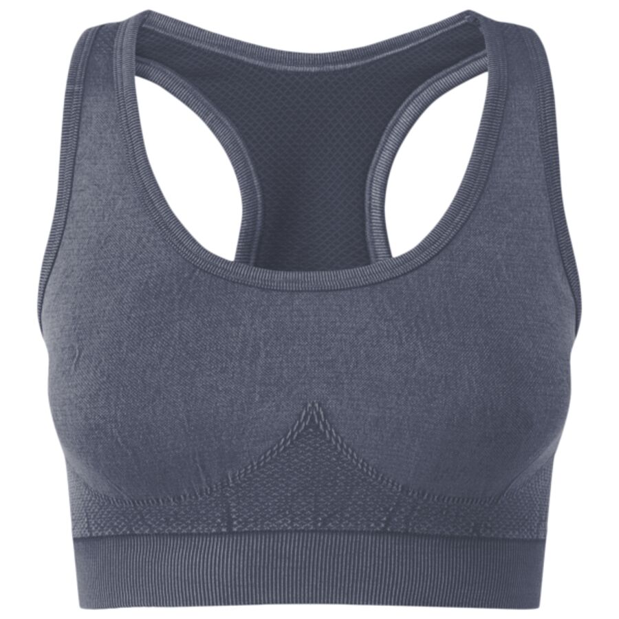 TriDri® seamless '3D fit' multi-sport denim look bra Thumbnail