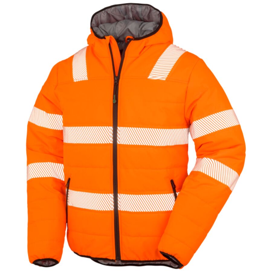 Recycled ripstop padded safety jacket Thumbnail