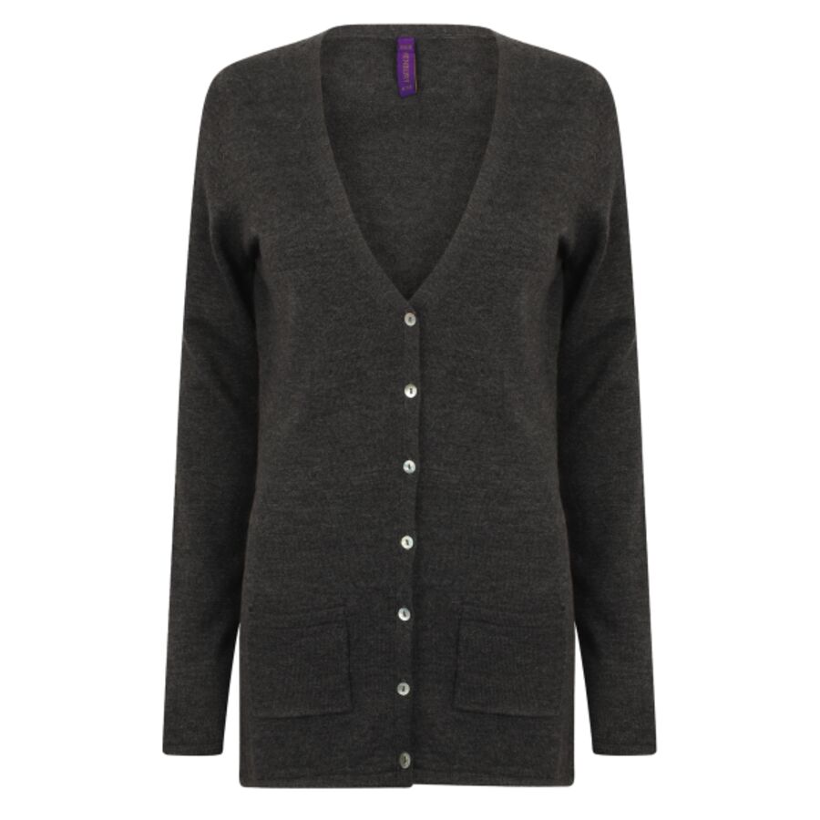 Women's v-button cardigan Thumbnail