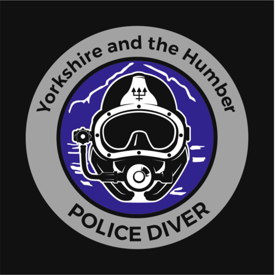 Police Diver Badge Patch  Thumbnail