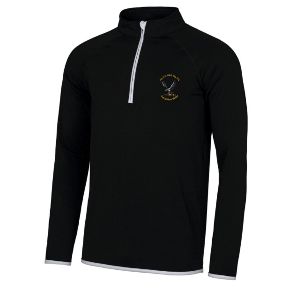 No 2 C-UAS Wg HQ 1/2 Zip Sweatshirt With Personalised Name Thumbnail