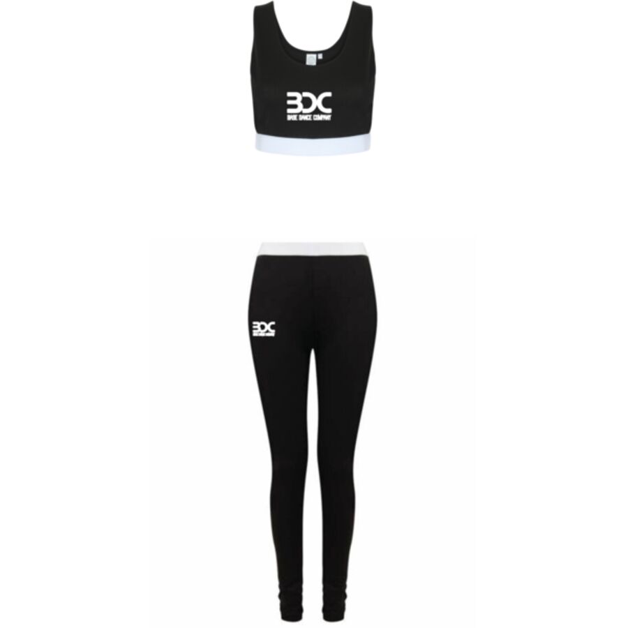 Base Dance Company Fashion Crop Top/Leggings Set Thumbnail