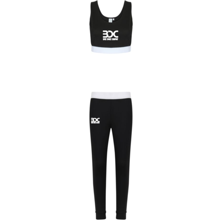 Base Dance Company Fashion Crop Top/Leggings Set Junior Thumbnail