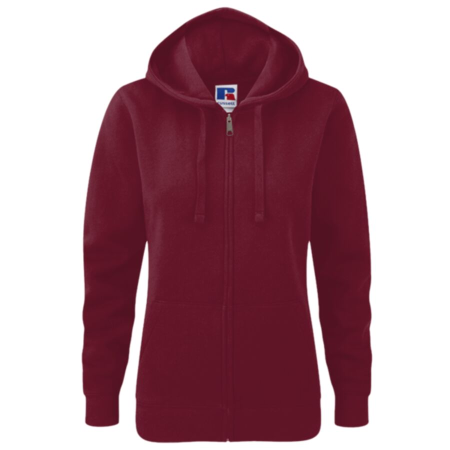Women's authentic zipped hooded sweatshirt Thumbnail