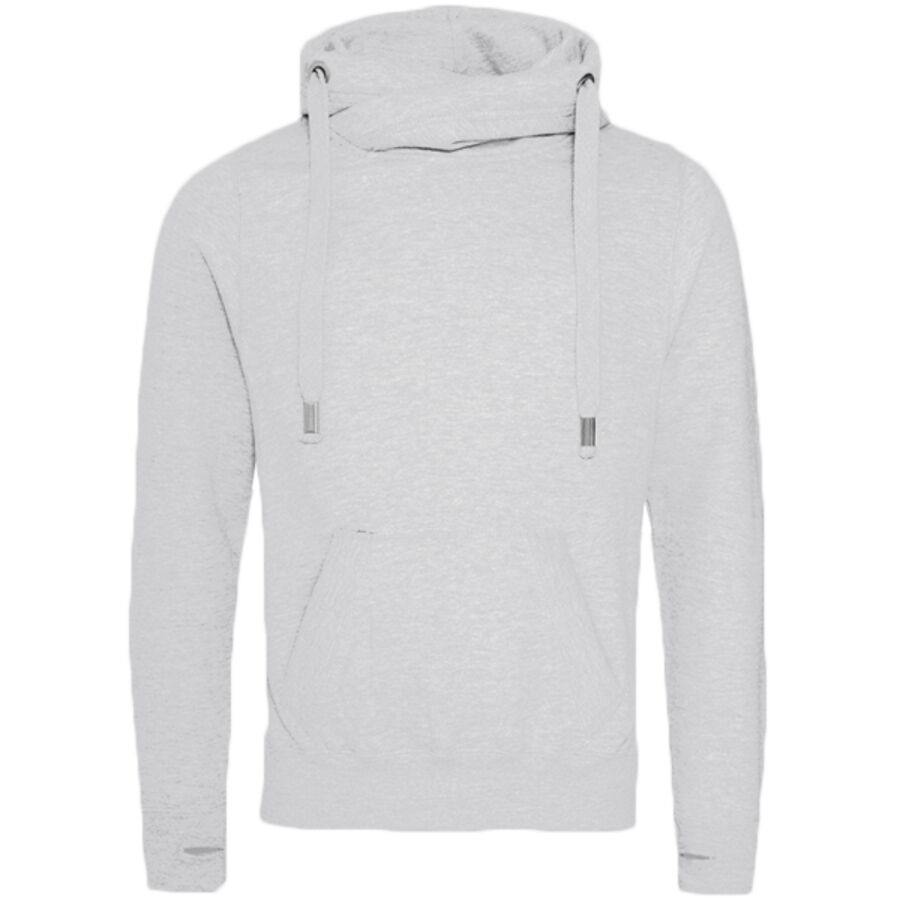 Cross neck hoodie Thumbnail