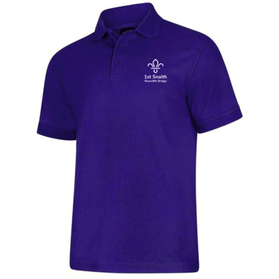 1st Snaith Scouts Rawcliffe Bridge Polo Shirt Junior Thumbnail