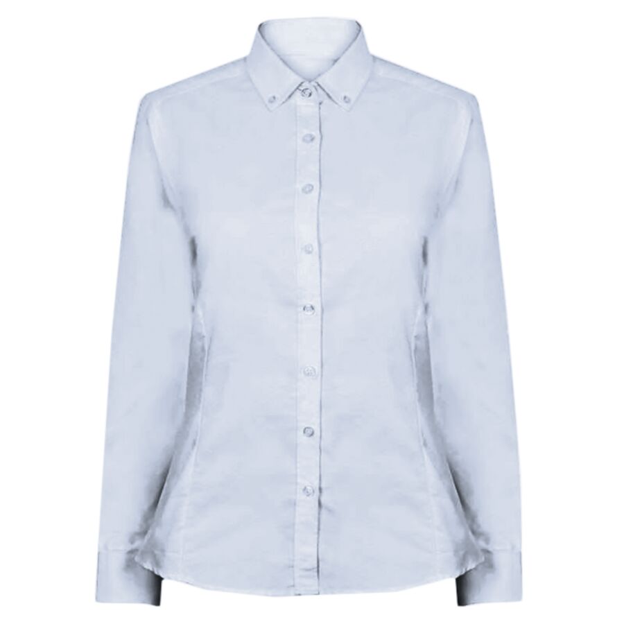 Women's modern long sleeve Oxford shirt Thumbnail